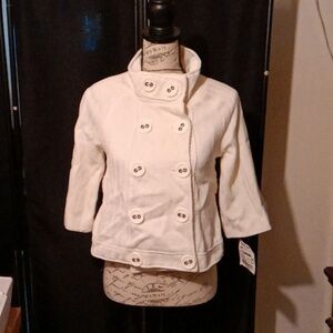 NWT double breasted jacket